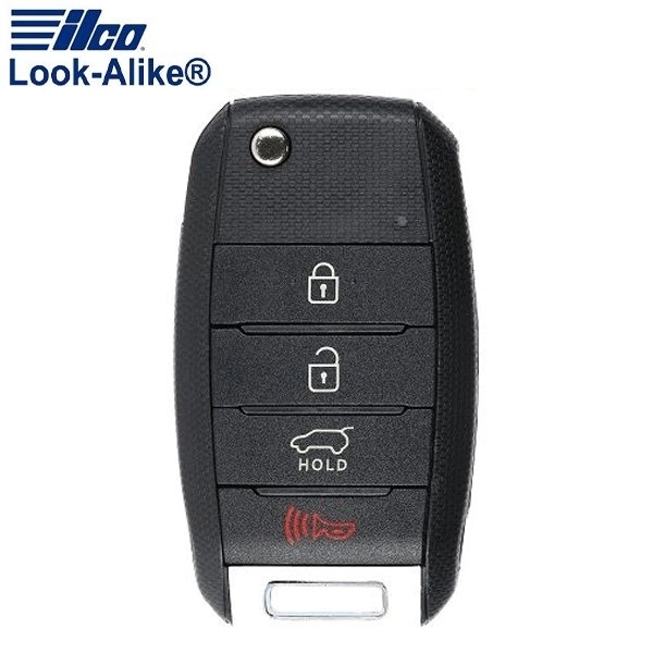 Ilco LAL FLIP-KIA-4B5 KIA 4 BUTTON 46 CHIP FLIP KEY [TQ8-RKE-3F05 (XMA F/L)] ILCO-AX00013010